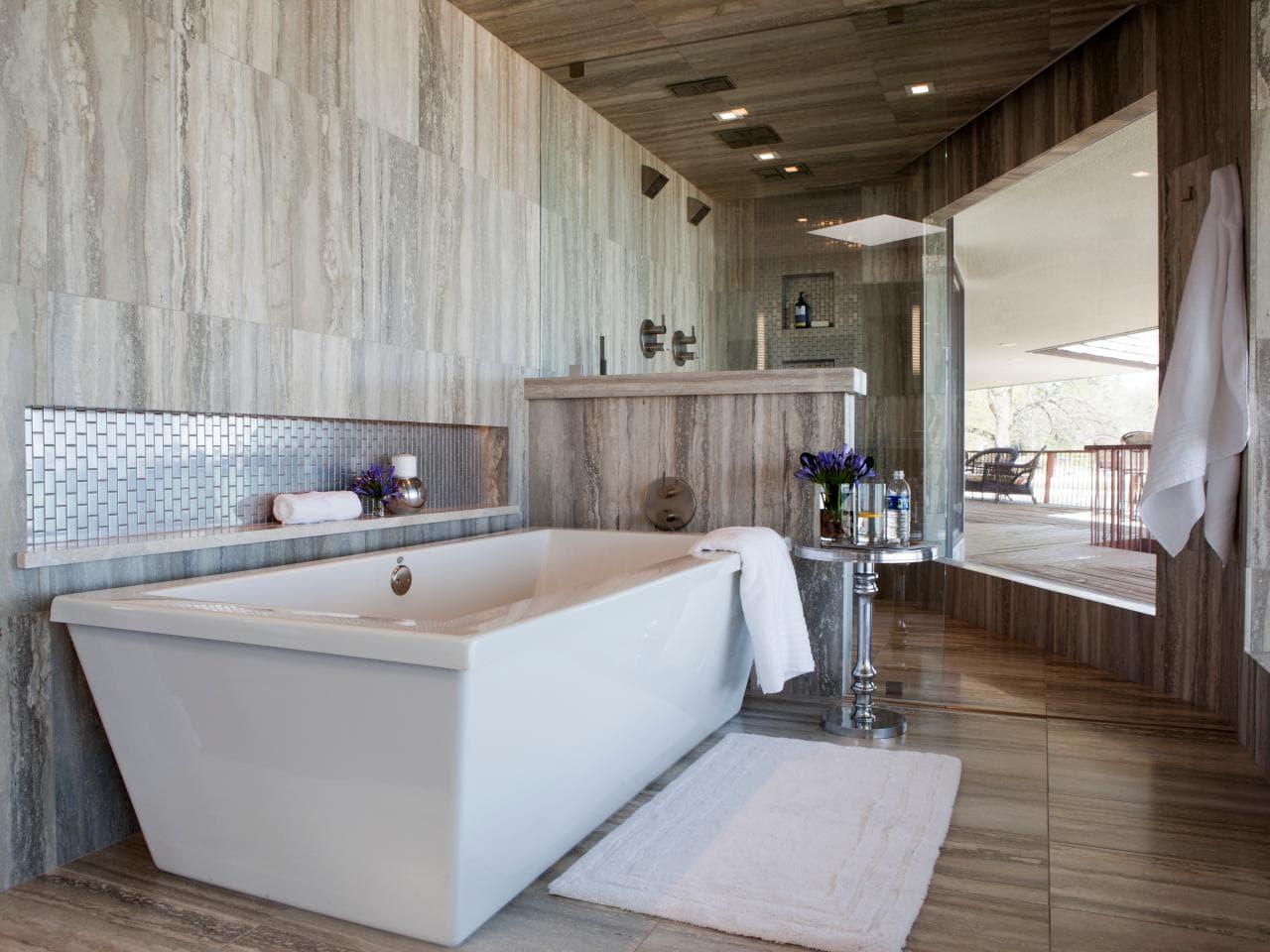 Contemporary bathroom la